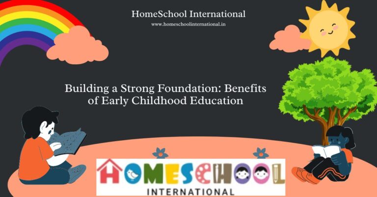 Building a Strong Foundation: Benefits of Early Childhood Education ...